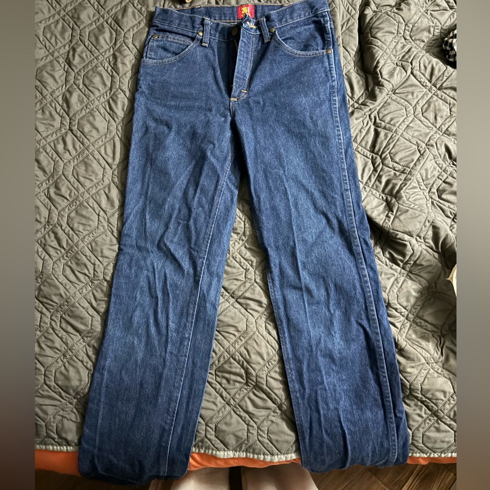 Wrangler Cowboy cut Slim fit dark wash MWZ